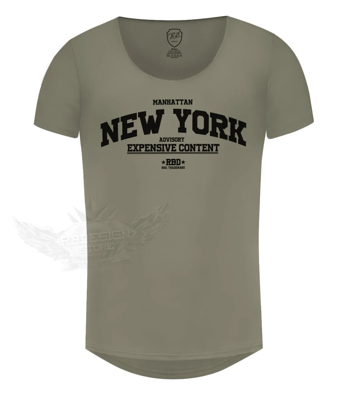 Men's T-shirt  "New York Advisory" / Color Option / MD869