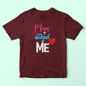 Mom Dad Me Kids T-Shirt