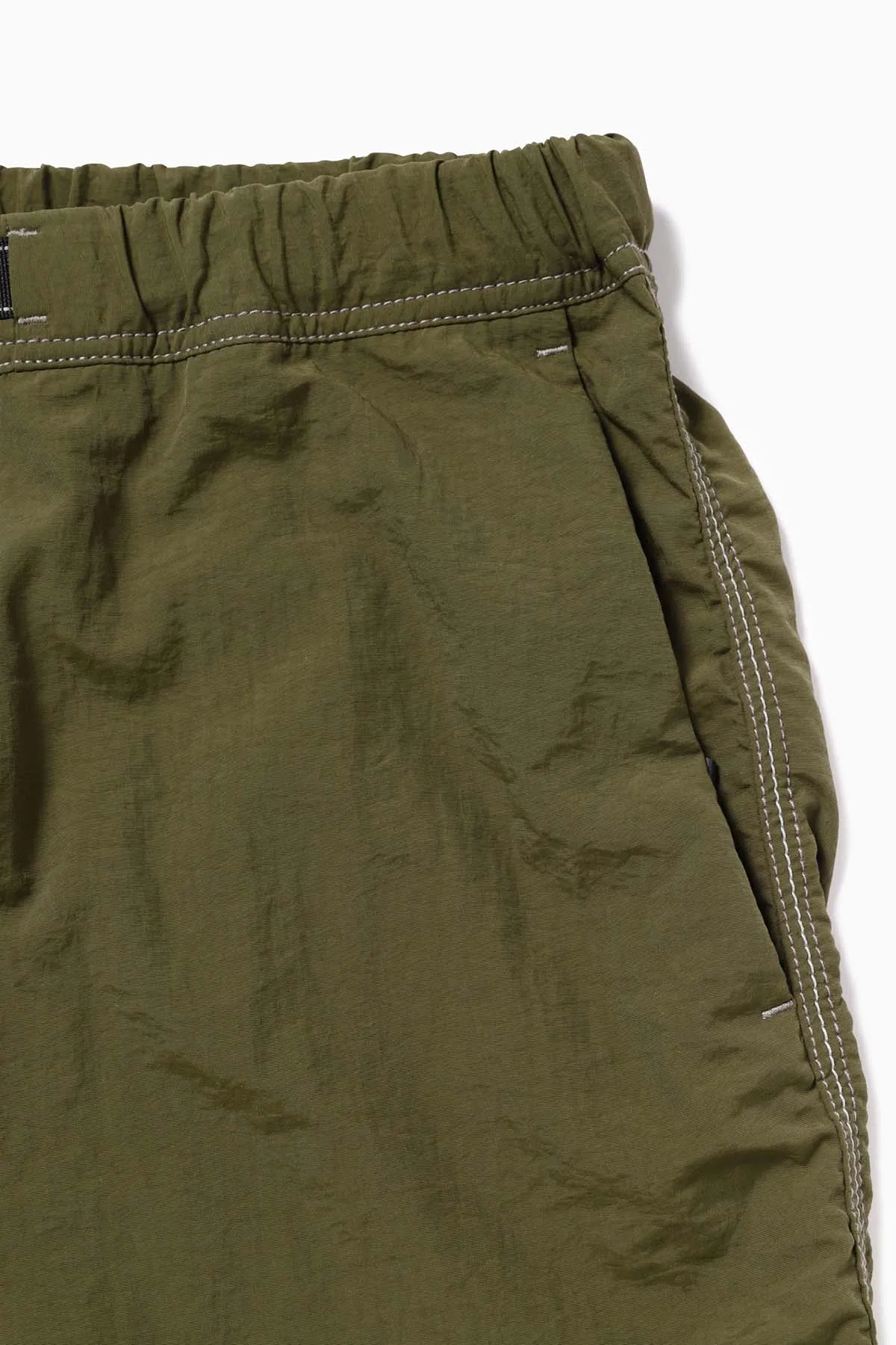 Ny taffeta hiker short pants - dark khaki