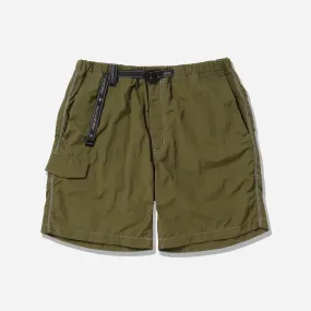 Ny taffeta hiker short pants - dark khaki