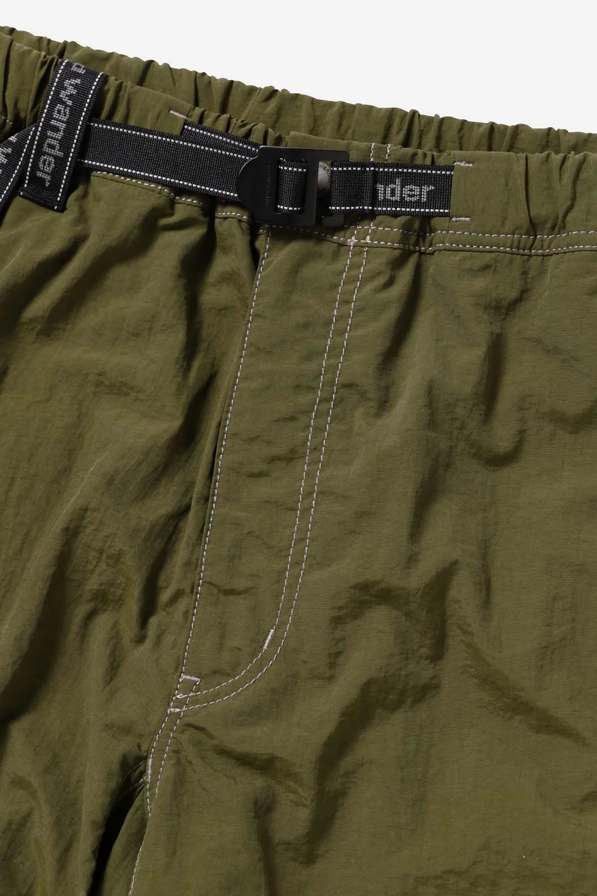 Ny taffeta hiker short pants - dark khaki