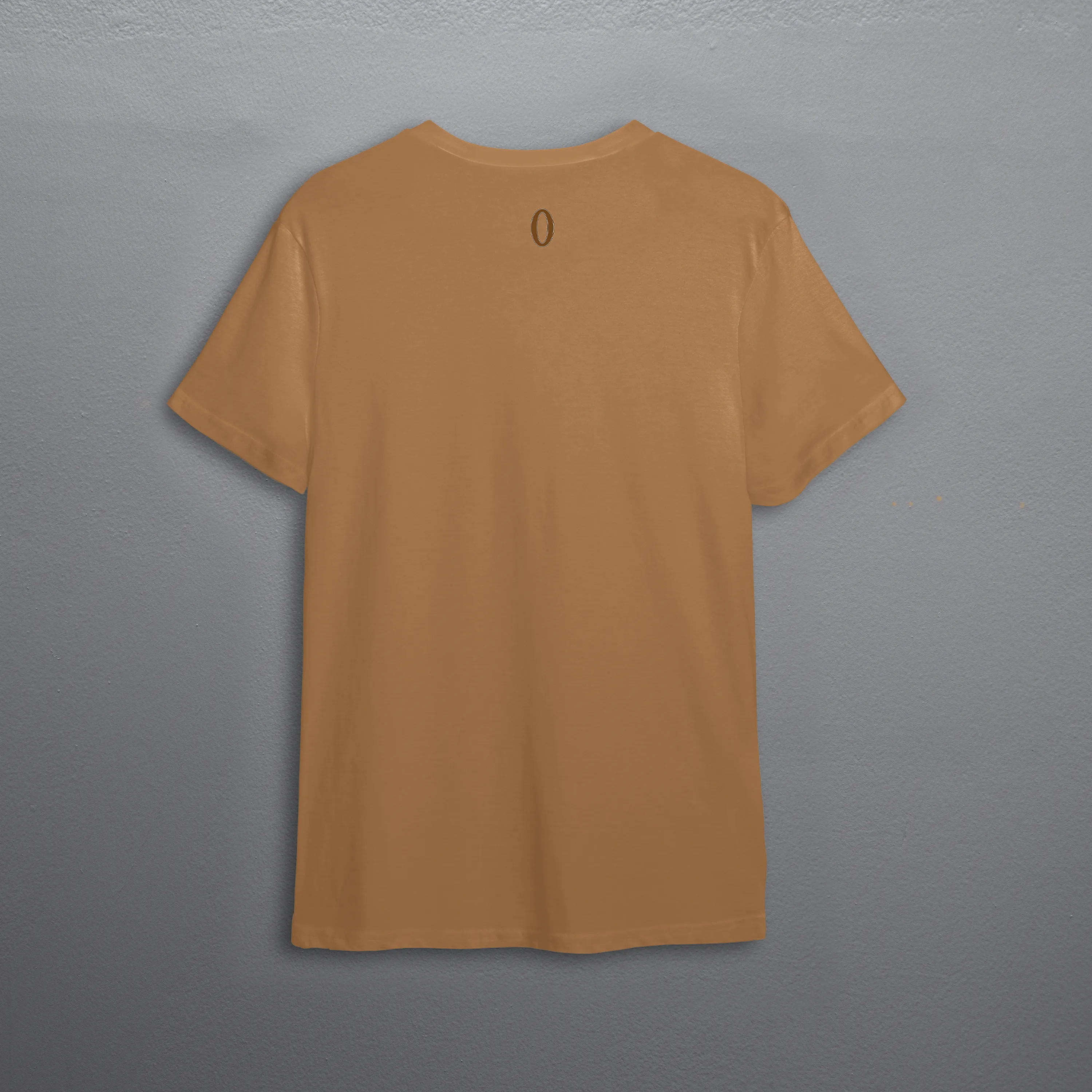 Olympia Las Vegas Skyline Basic Activewear Oversized T-shirt - Tan