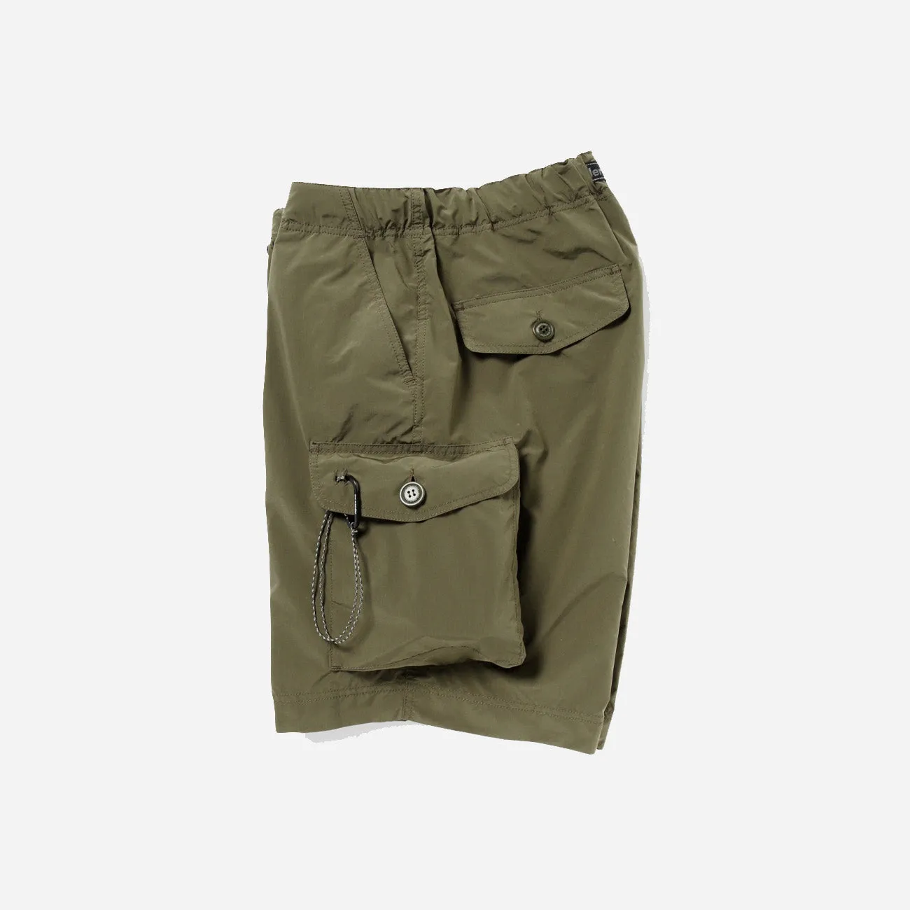 oversized cargo short pants - khaki