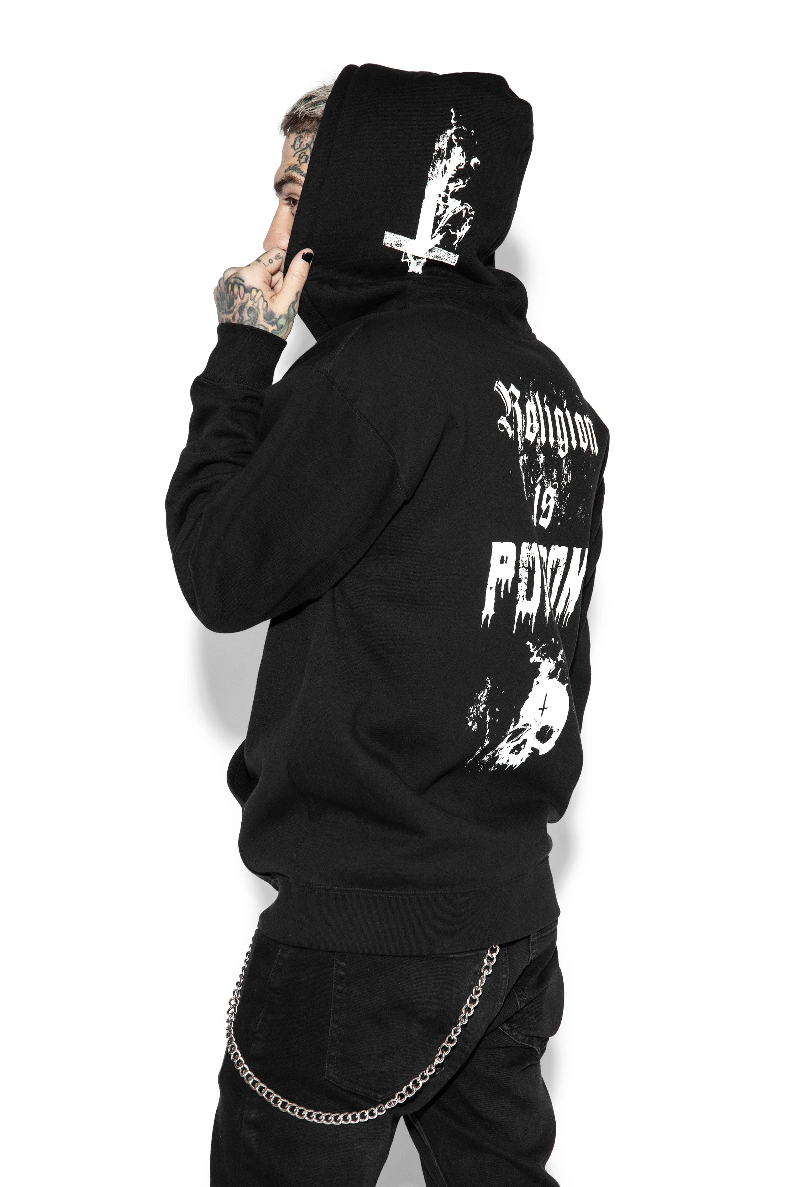 Poison - Heavyweight Hooded Zip Up Sweater