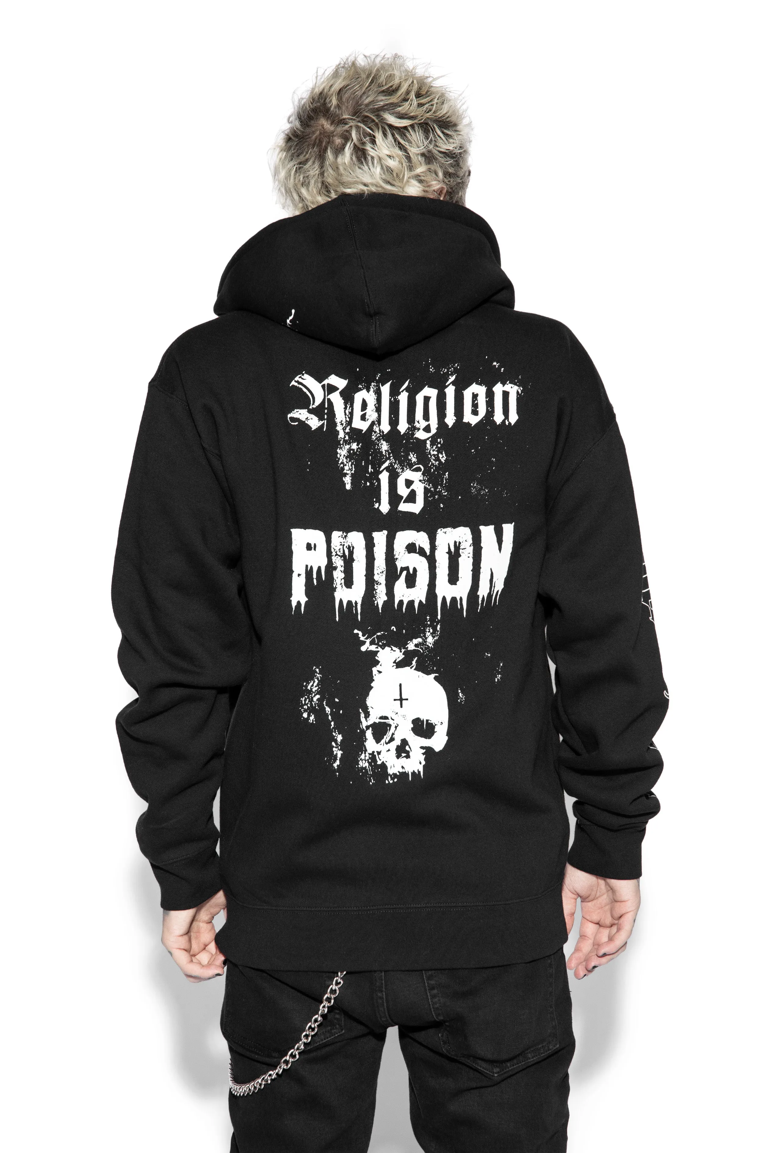 Poison - Heavyweight Hooded Zip Up Sweater