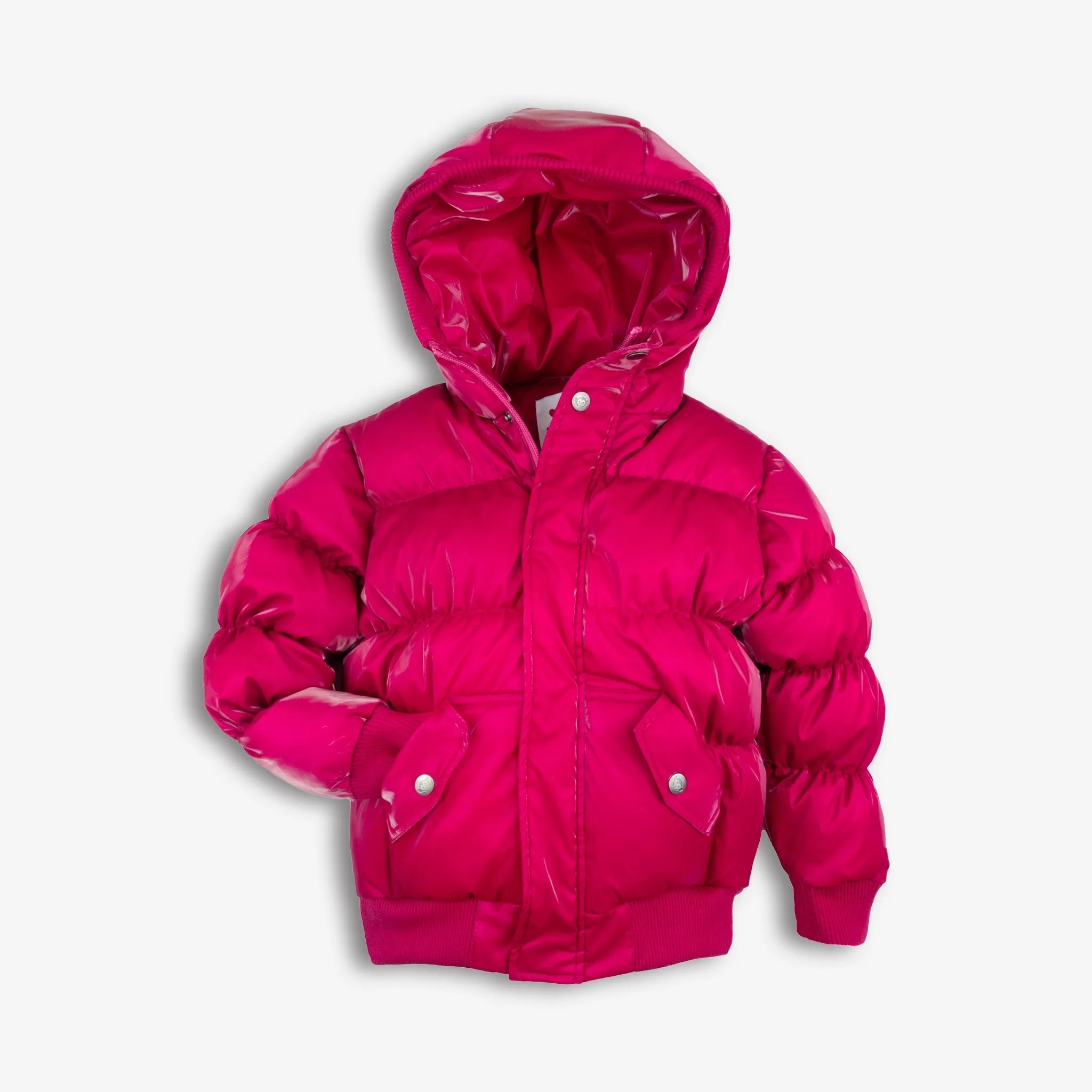 Puffy Coat | Deep Pink