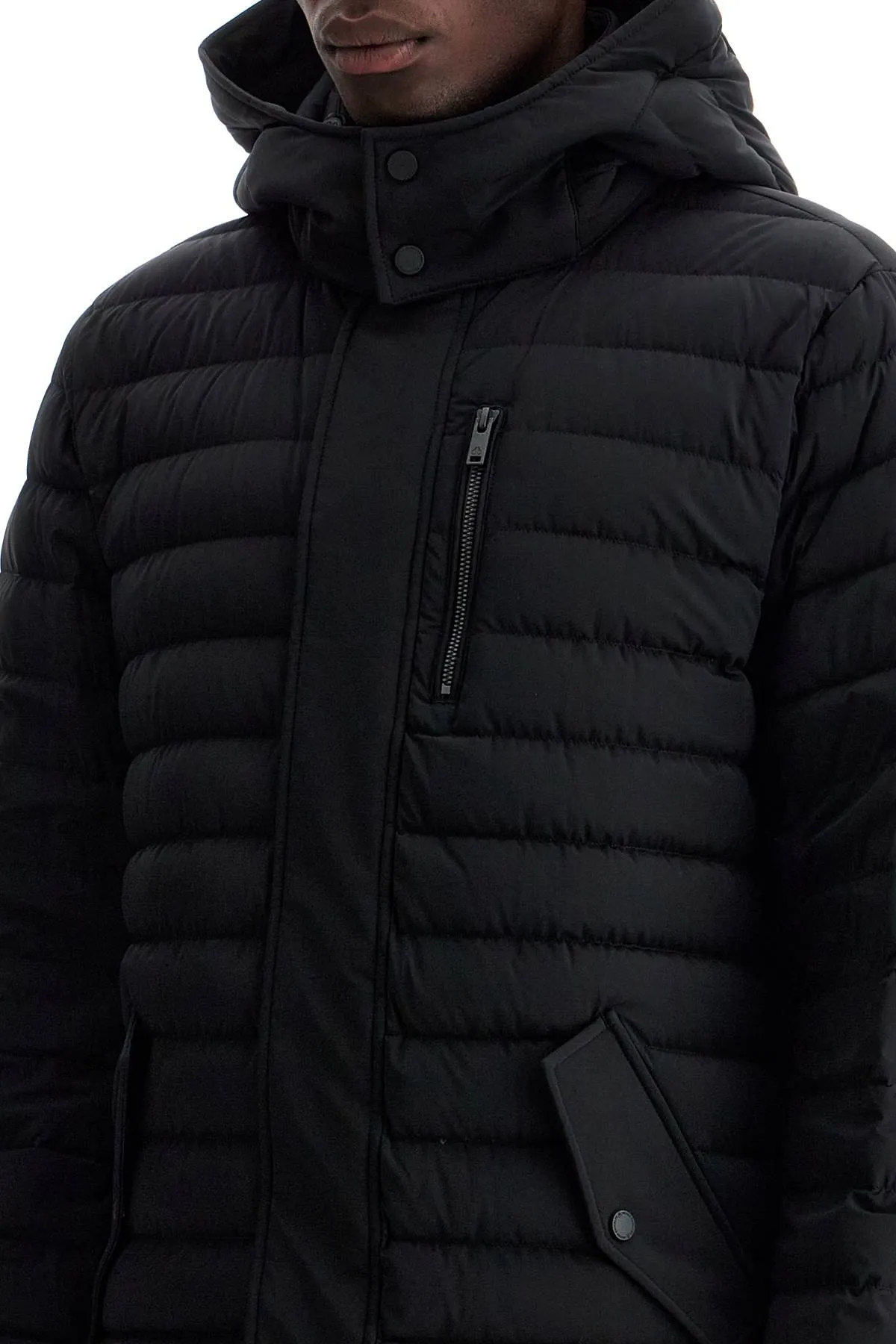 "greystone active flex down jacket