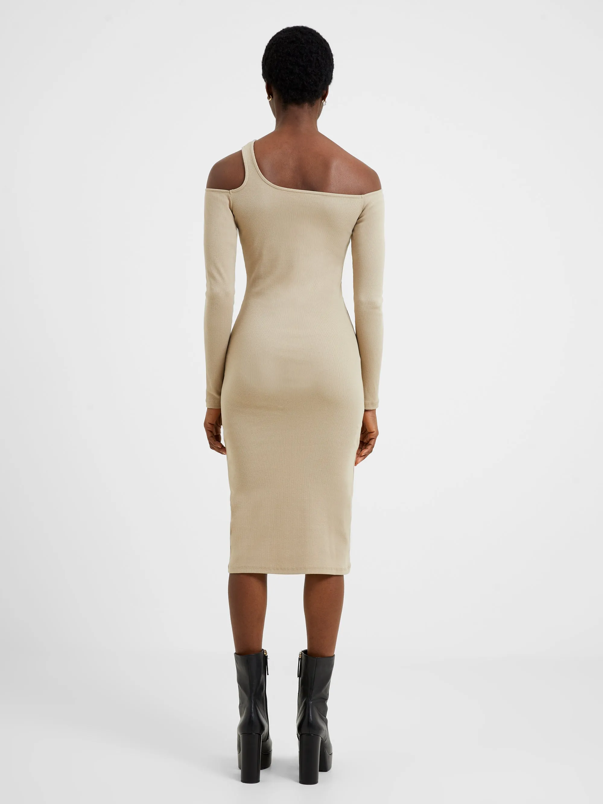 Rassia Sheryle Cut Out Midi Dress