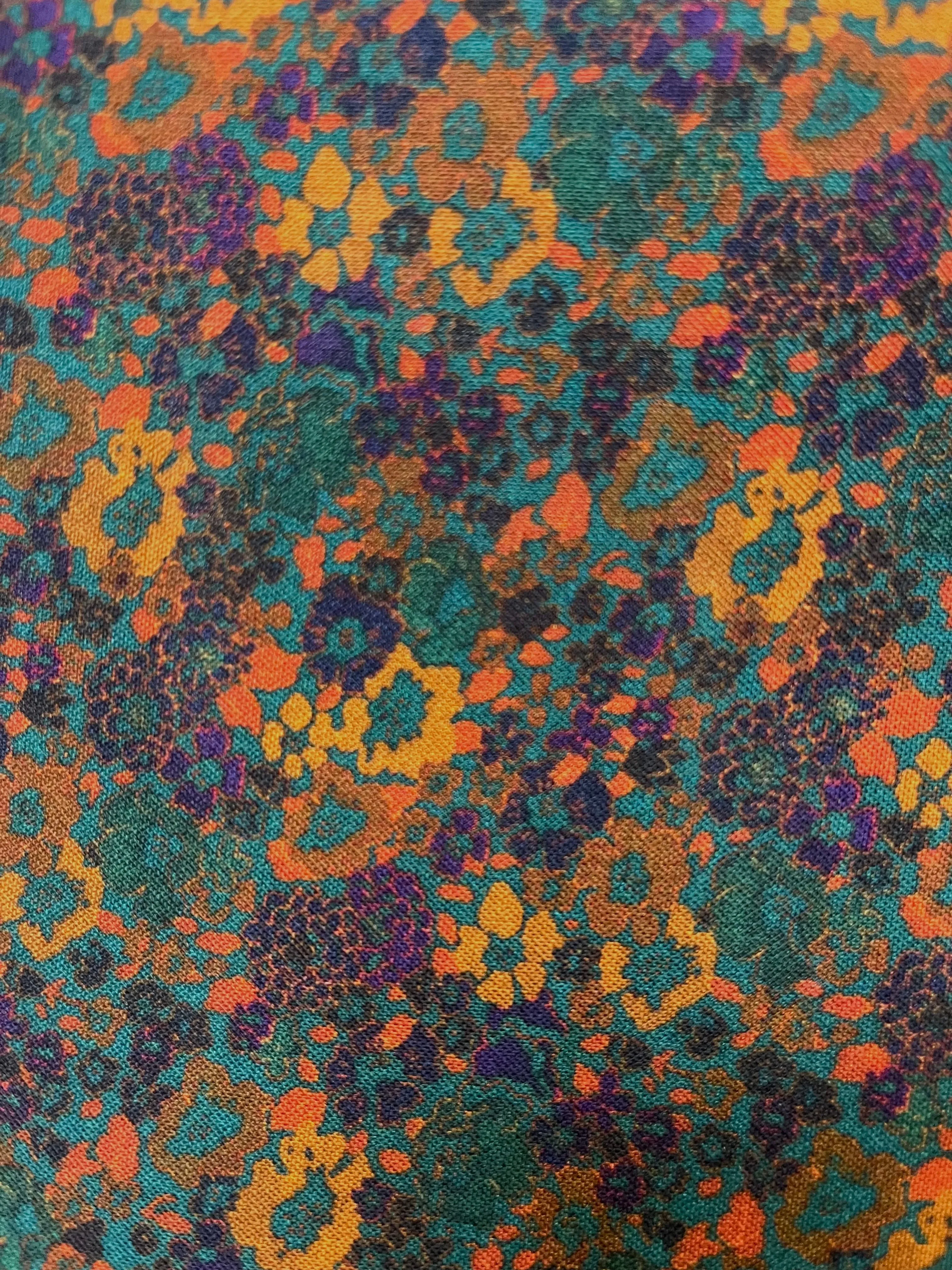 Rayon Challis Floral Print - Autumn Summer