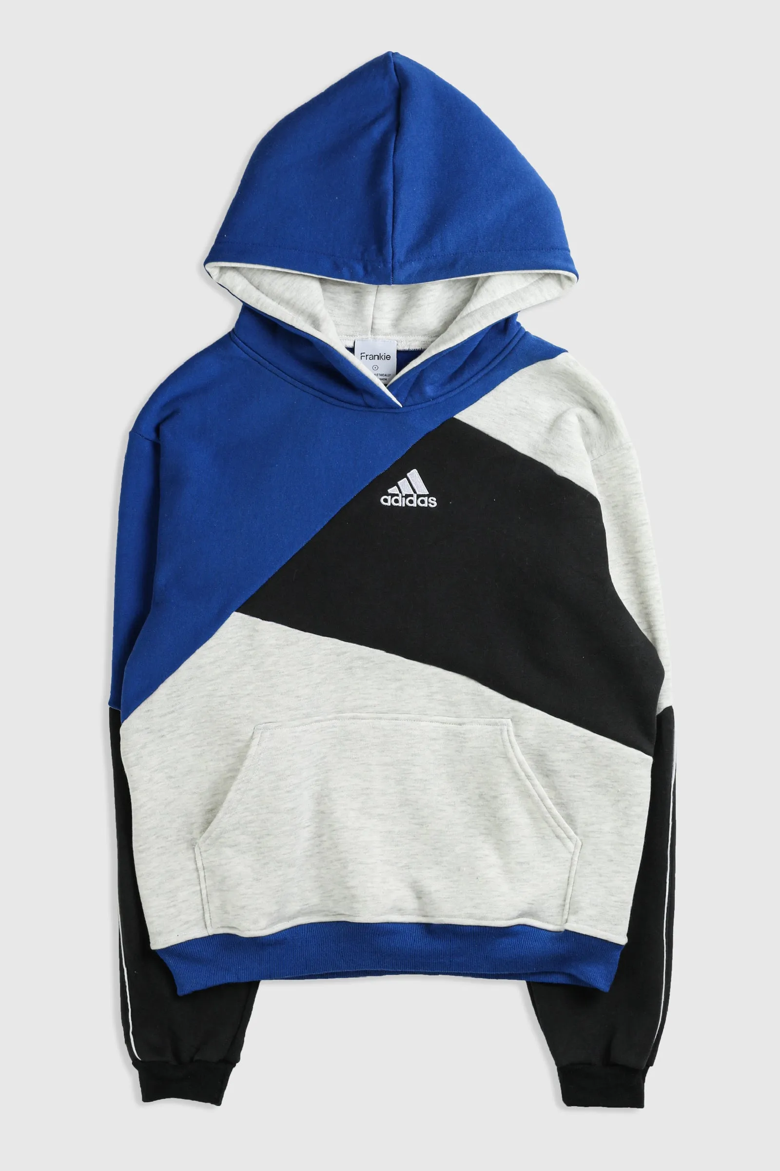 Rework Adidas Patchwork Sweatshirt - S