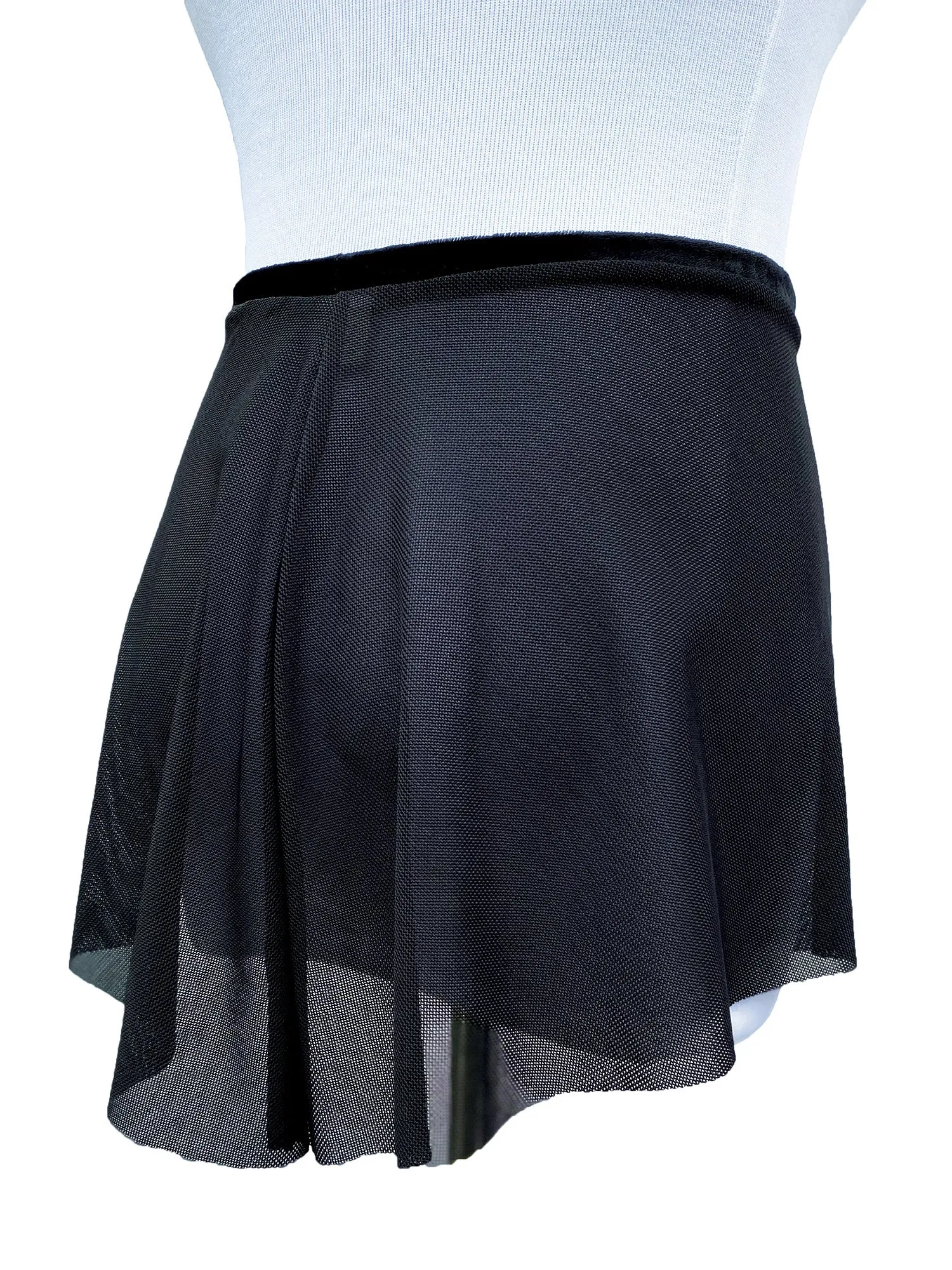 Short Mesh Ballet Skirt