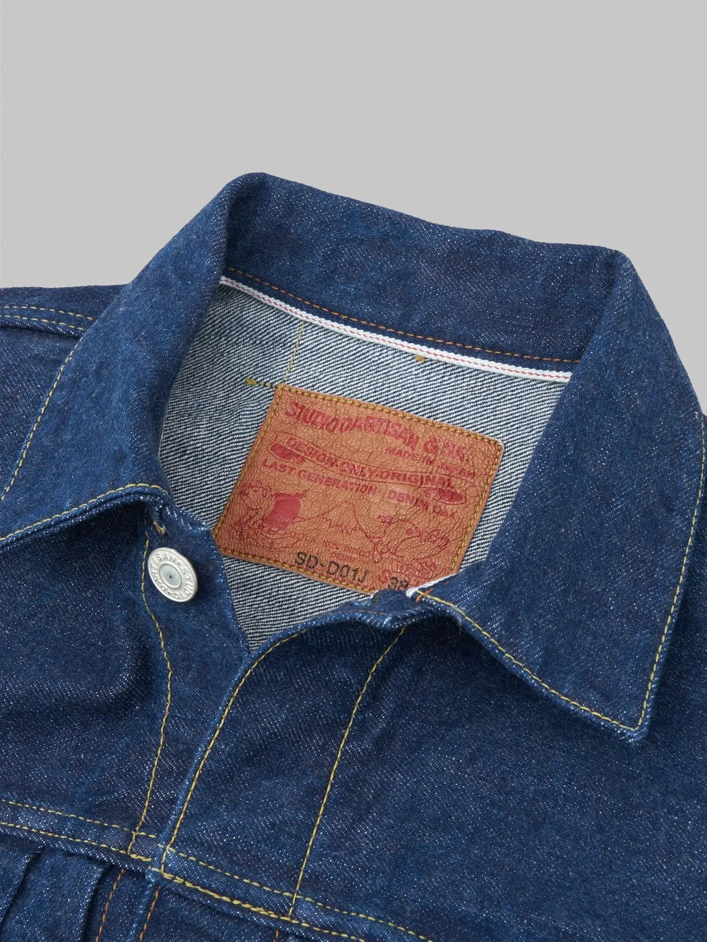 Studio DArtisan The Origin - 15oz Premium Type I Denim Jacket SD-D01J