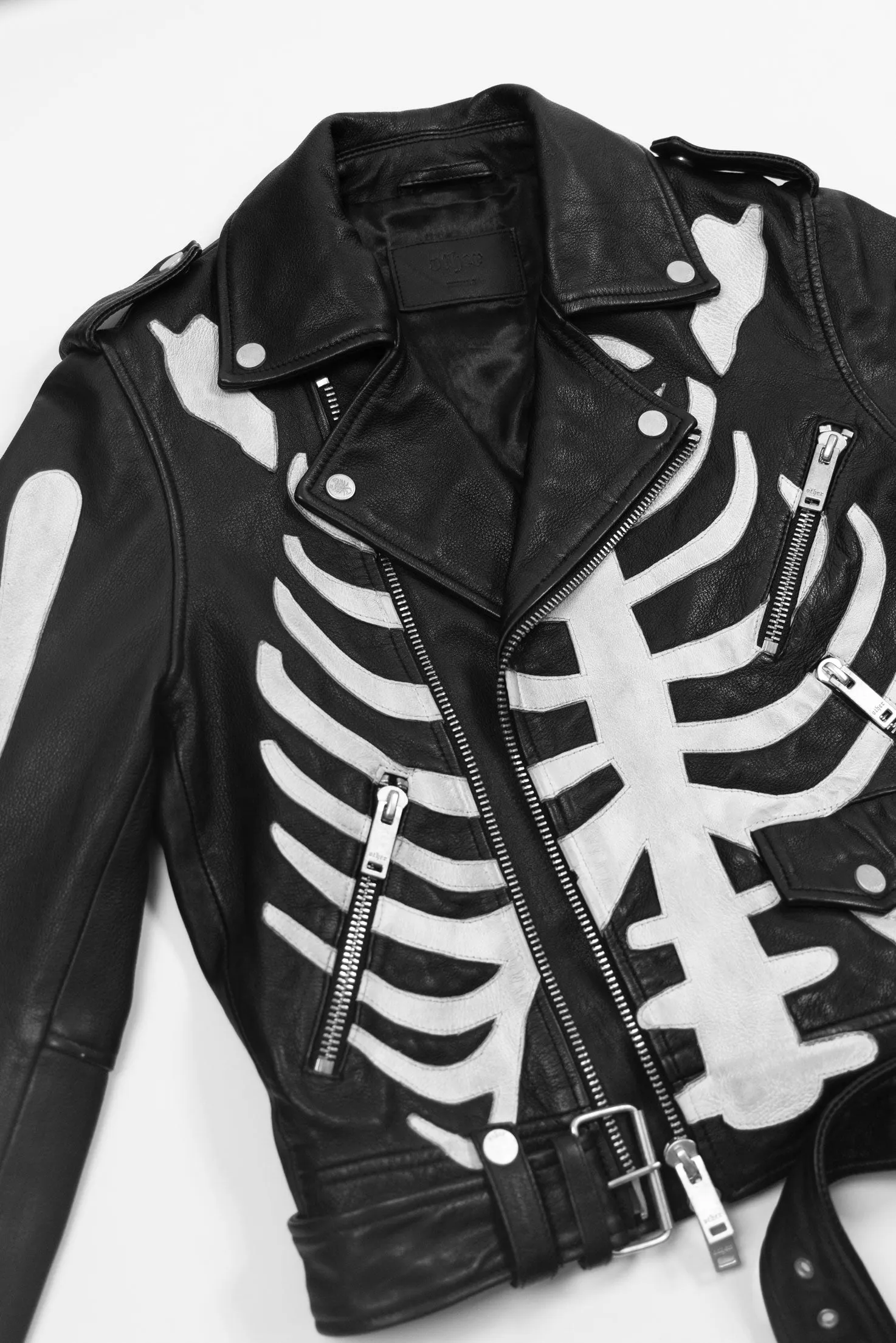 The Skeleton Deuce Biker Jacket