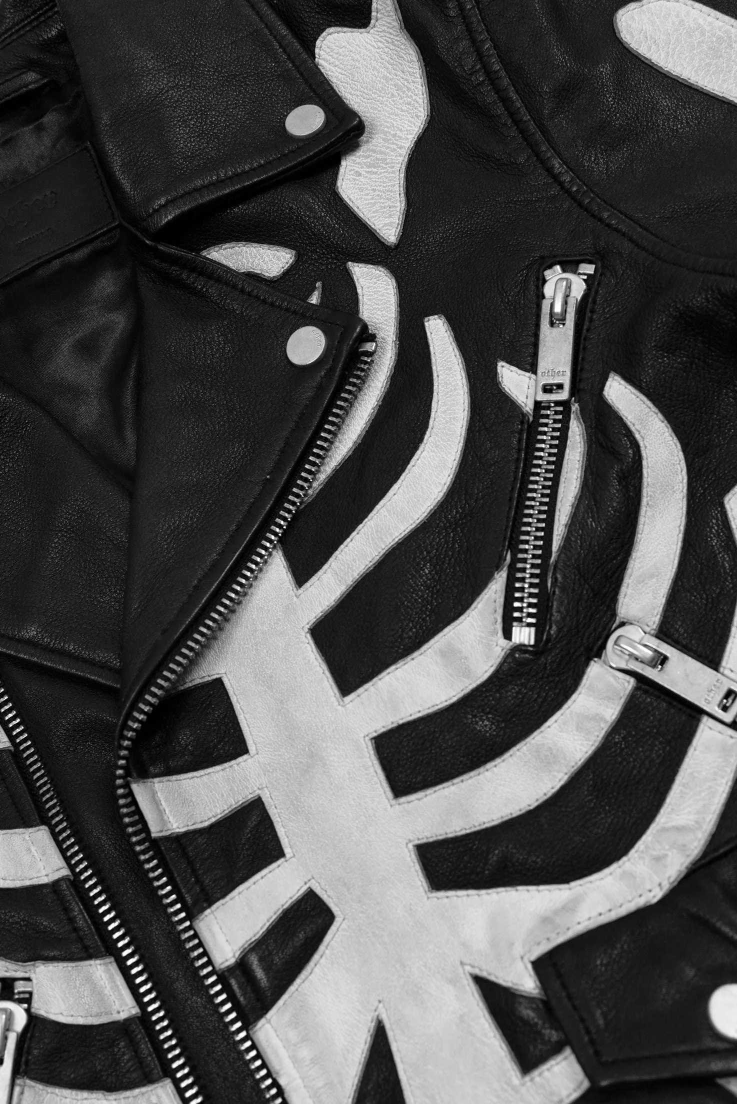 The Skeleton Deuce Biker Jacket