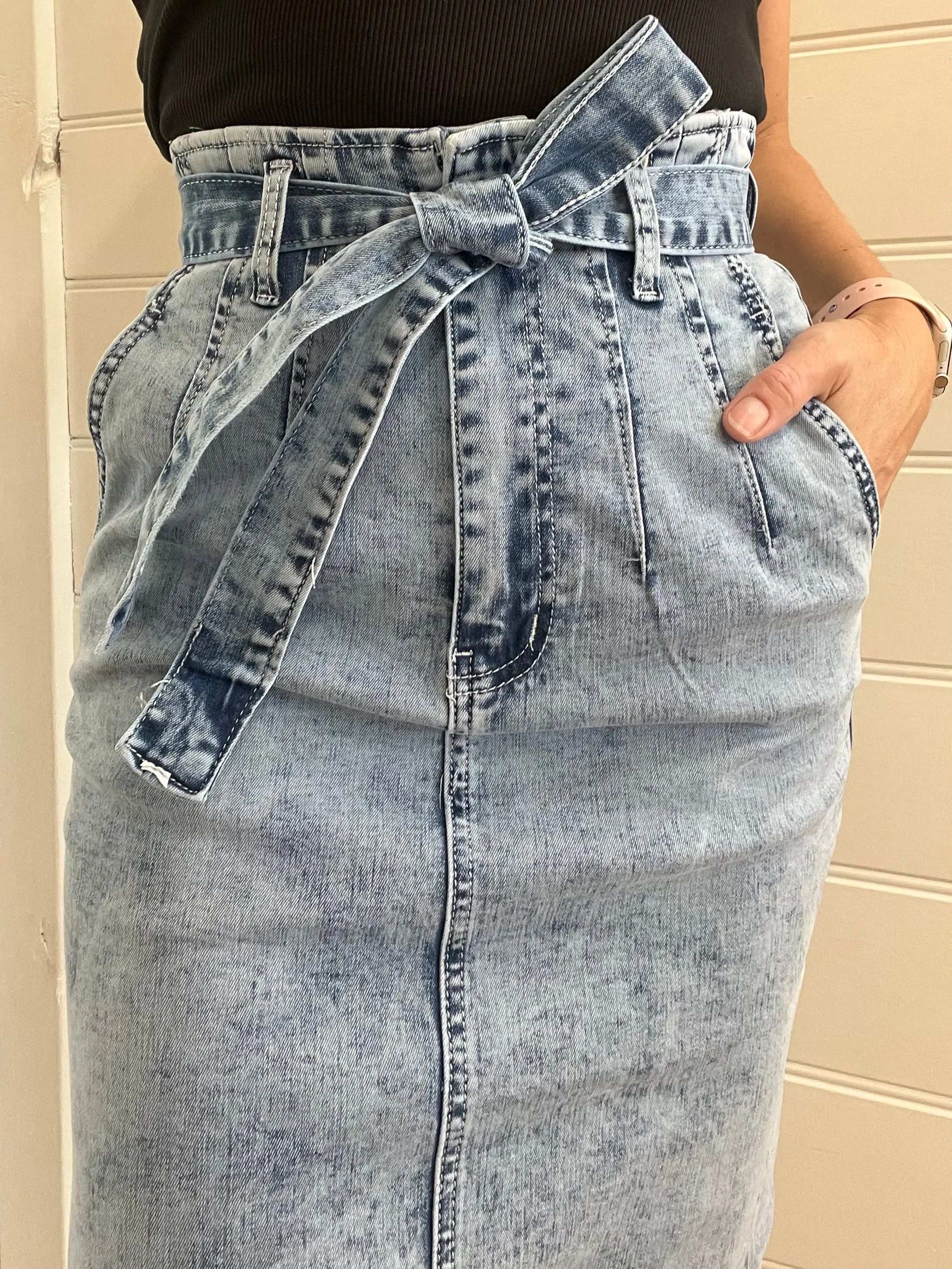 Tia Denim Skirt