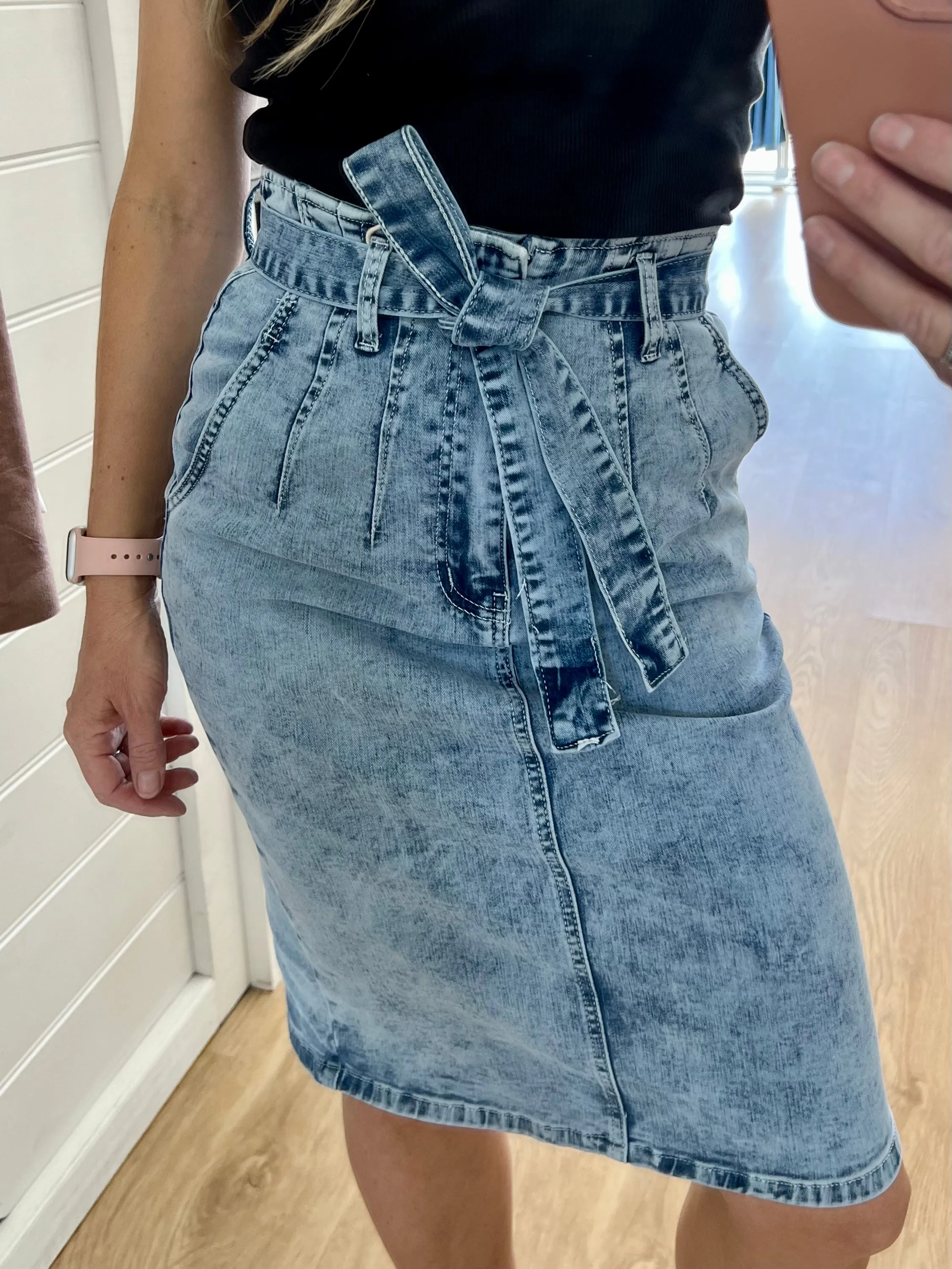 Tia Denim Skirt