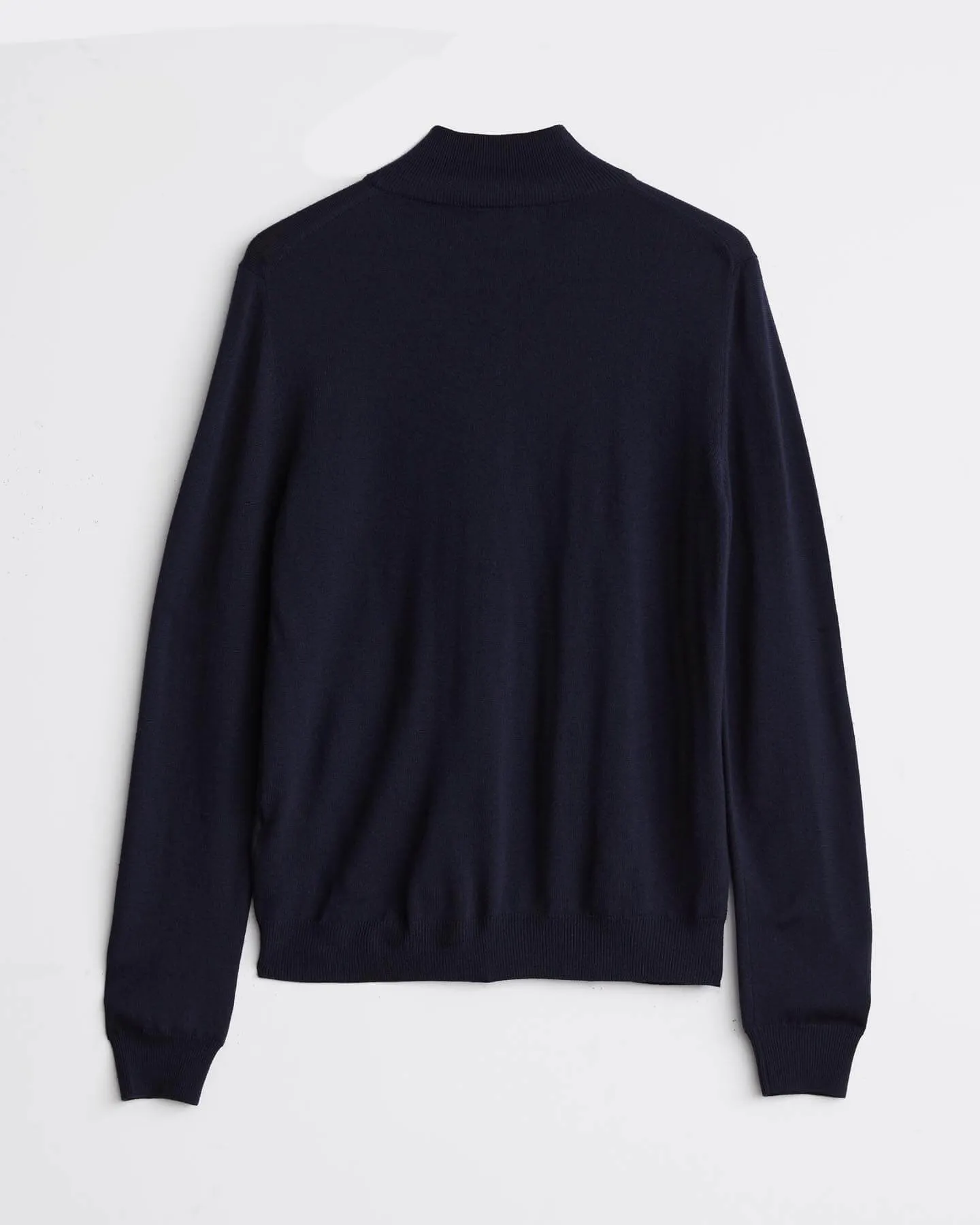 Trento Wool and Cashmere Unisex Half-Zip Pullover Sweater