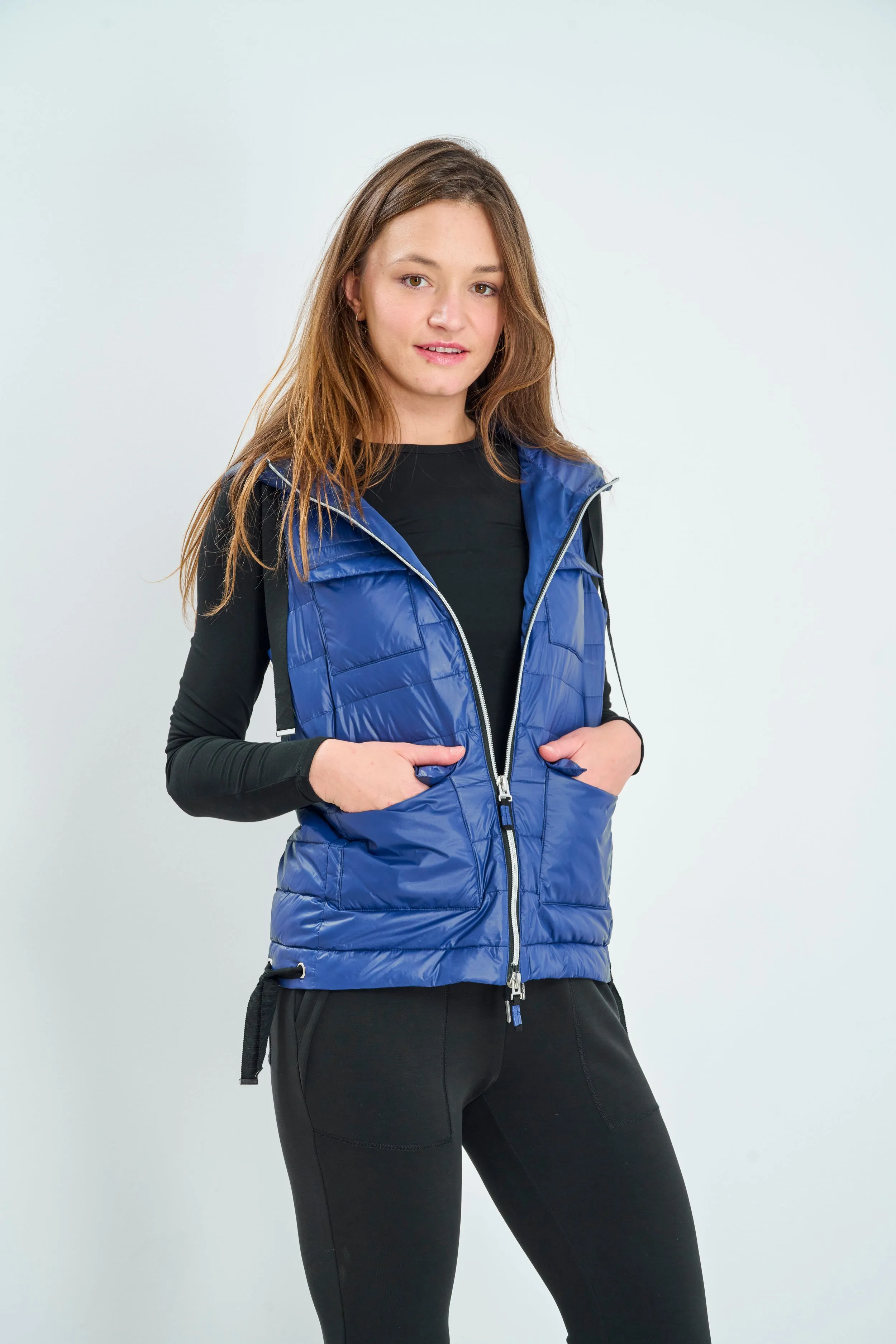 Utility Hooded Down Vest