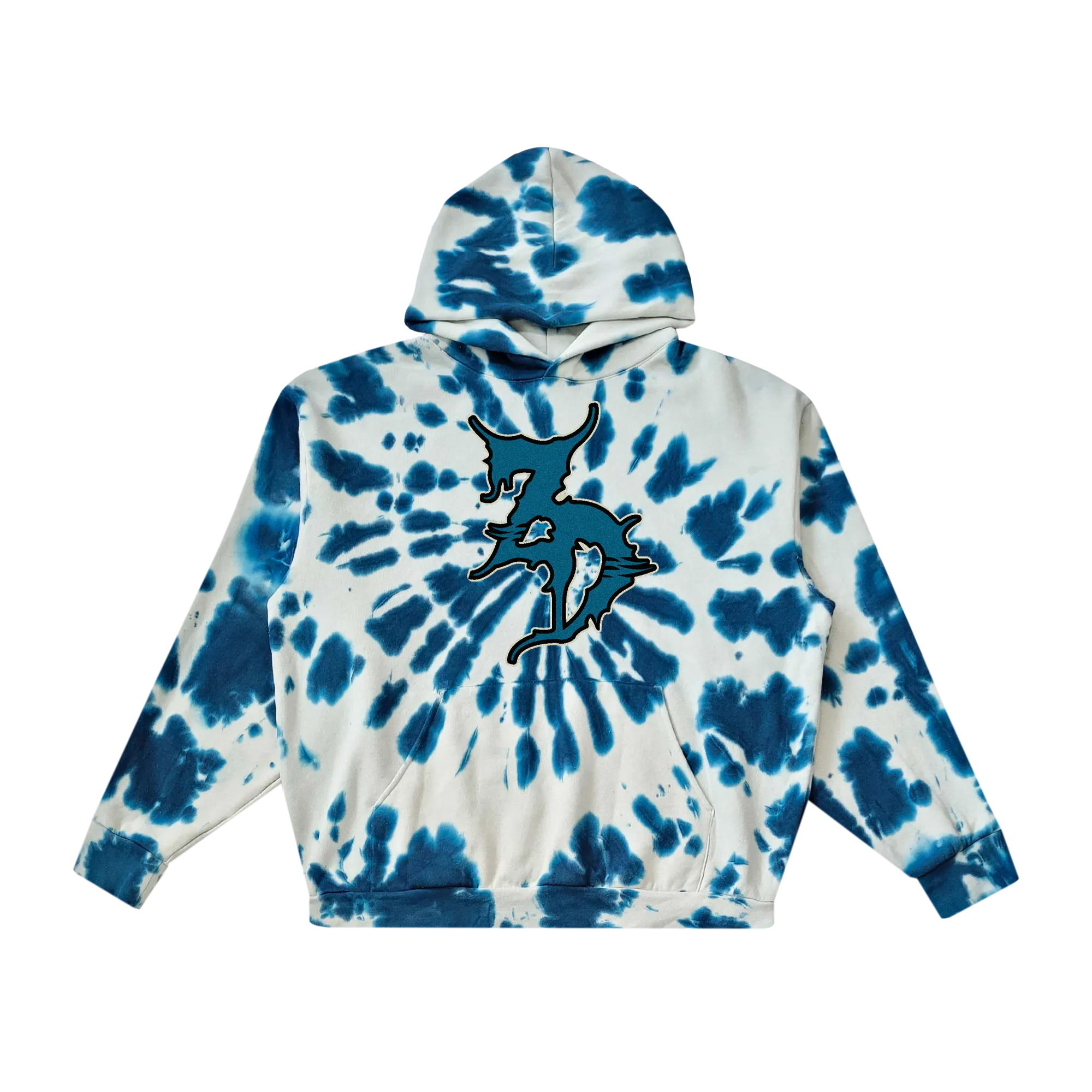 Zeds Dead Cyberdyne Tie Dye Hoodie - Stylish & Comfortable Graphic Sweatshirt